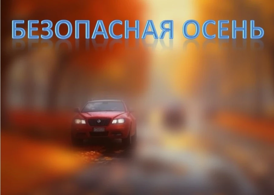 Сотрудники госавтоинспекции напоминают правила дорожной безопасности в осенний период