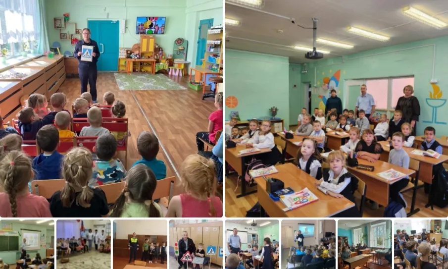 Сотрудники ОГИБДД МО МВД России "Ковернинский" продолжают проводить  работу по профилактике детского дорожно-транспортного травматизма в образовательных учреждениях