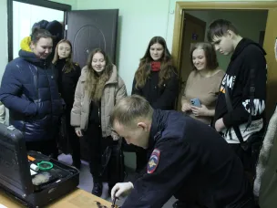 Ковернинские полицейские и общественники присоединились к ежегодной Всероссийской акции «Студенческий десант»