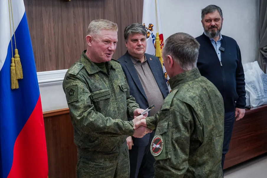 Резервистам «БАРС-НН» присвоили очередные воинские звания и вручили почетные награды