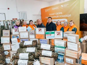 Нижегородские волонтеры передали очередной внедорожник и гуманитарный груз для бойцов СВО